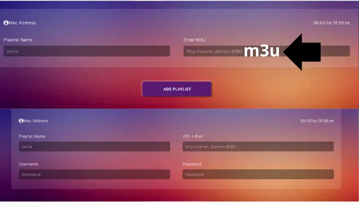خطوات إدخال بيانات اشتراكات iptv وتشغيل القنوات